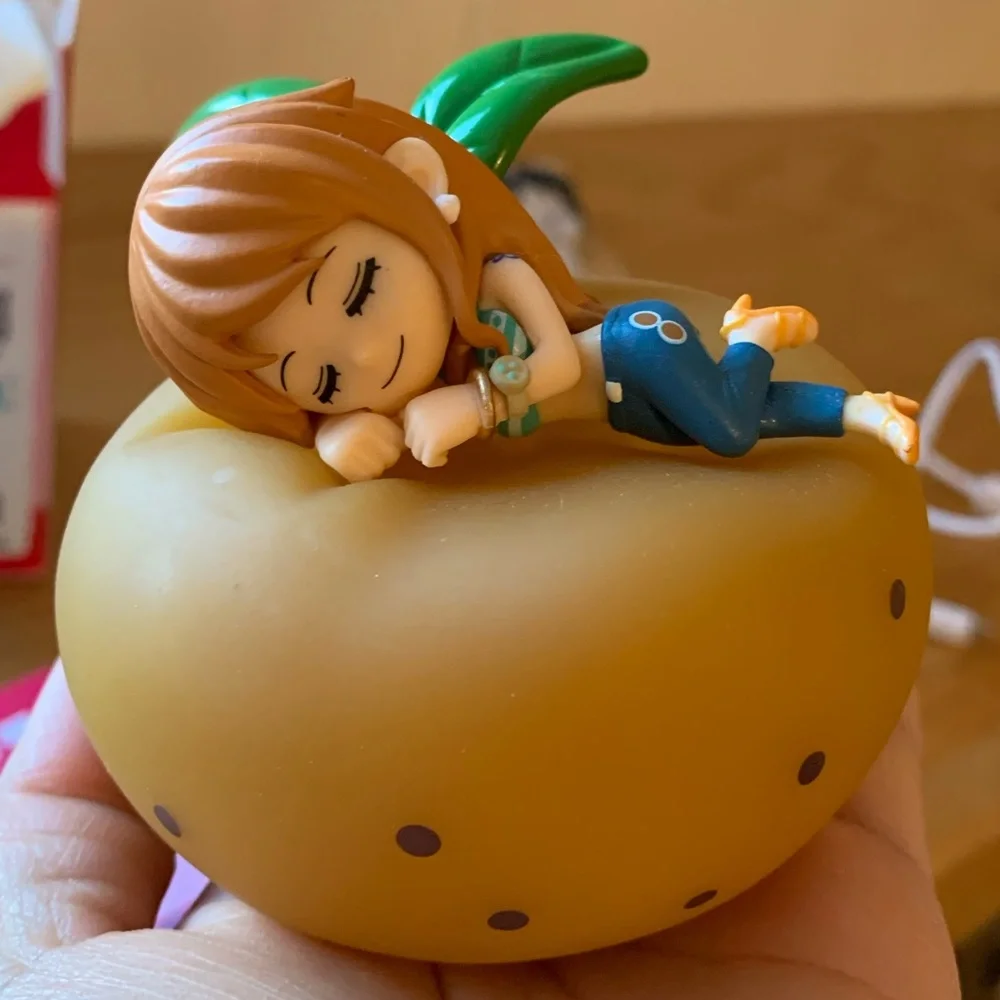 NEW One Piece Nami Night Light Figure Lamp Bedside LED Light Rechargeable
